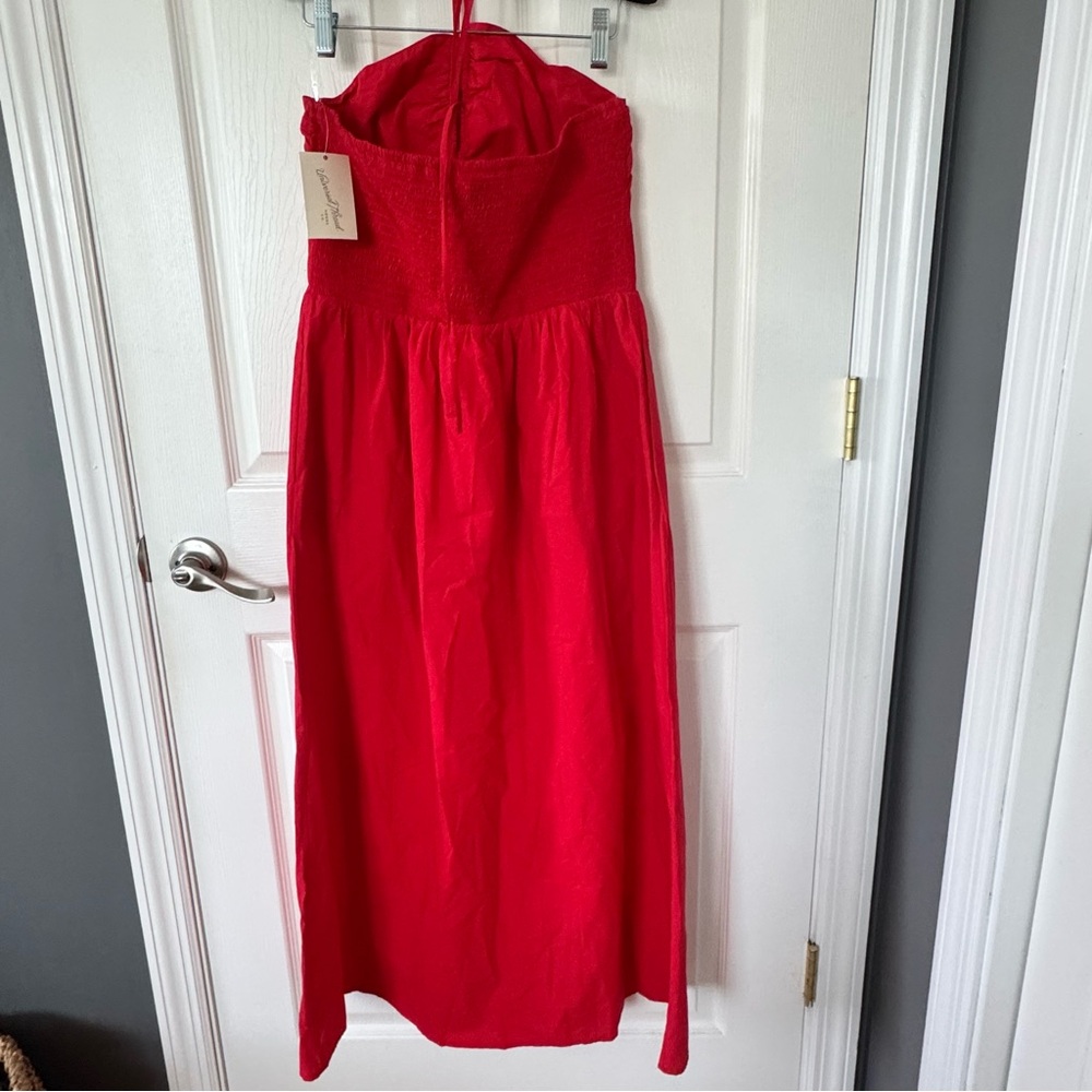 NWT Universal Thread Halter Maxi A-Line Dress - Picture 5 of 15